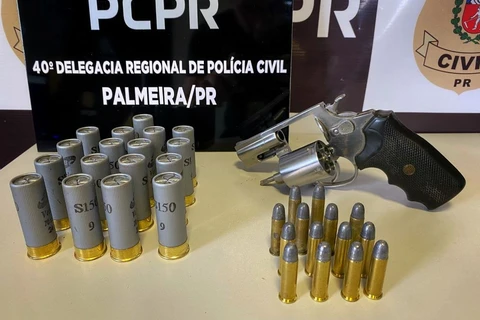 Idoso é preso após ameaçar a ex-companheira com arma de fogo em Palmeira