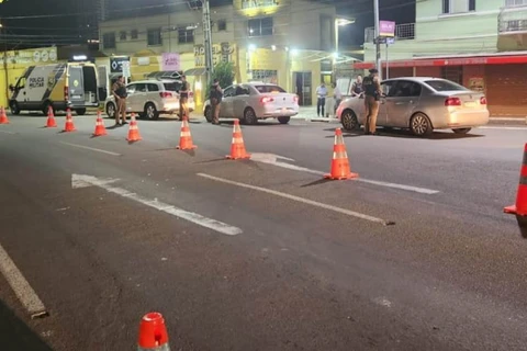 1° BPM apresenta resultados do primeiro dia de aplicação na "Operação Natal 2023”