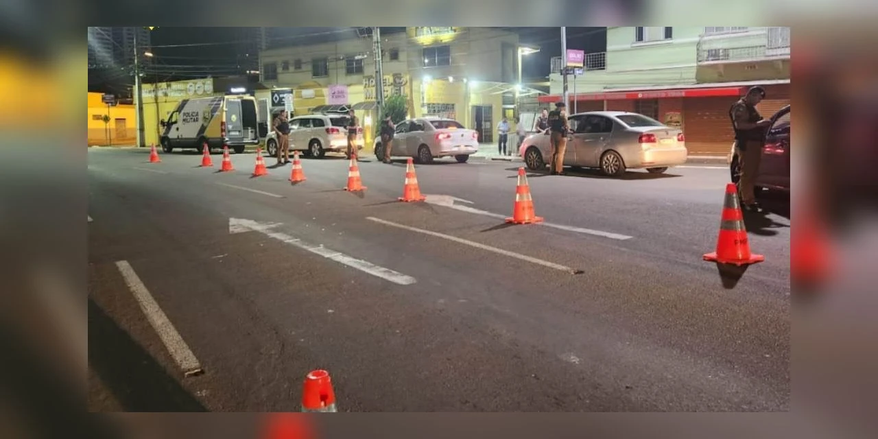 1° BPM apresenta resultados do primeiro dia de aplicação na "Operação Natal 2023”