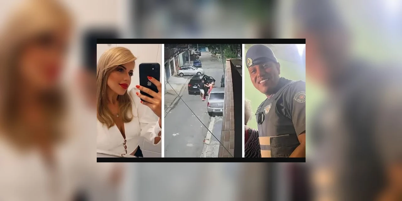 Vídeo: PM de folga agride esposa com socos no rosto e a mata a tiros em SP