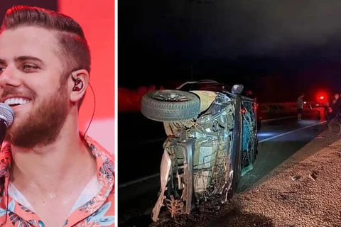 Zé Neto, da dupla com Cristiano, sofre acidente de carro