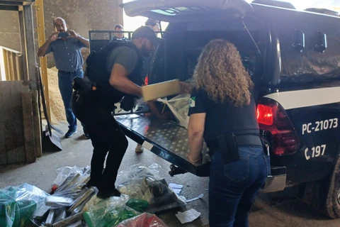 Polícia Civil de PG, incinera meia tonelada de drogas apreendidas durante o ano