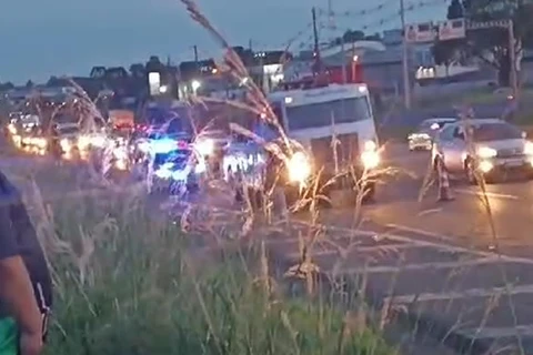 Idosa morre atropelada ao tentar atravessar a Souza Naves, em PG