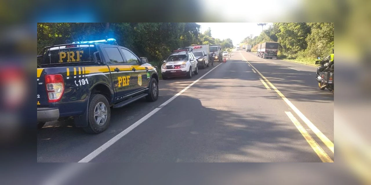 Homem morre atropelado por motorista que fugiu sem prestar socorro em Imbaú; diz PRF