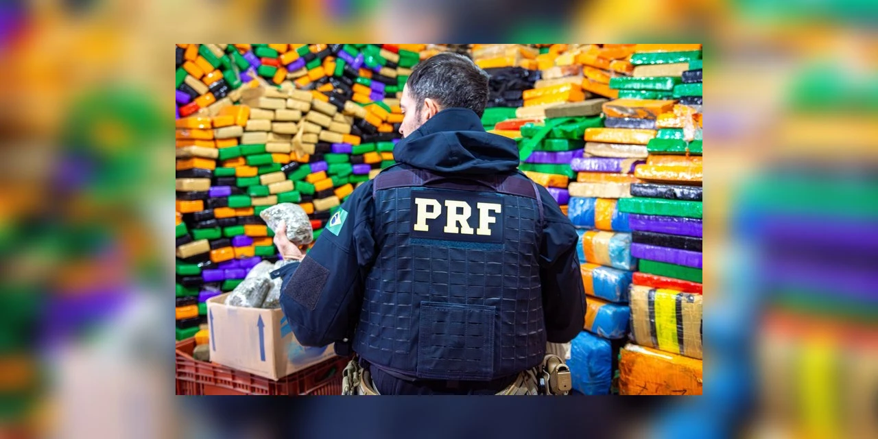 PRF apreende 195 toneladas de drogas em 2023 no Paraná e bate recorde histórico