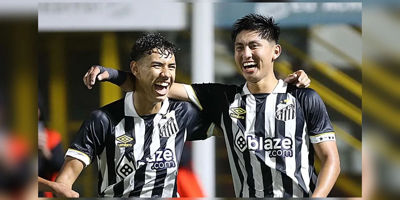 Santos triunfa para continuar em busca do quarto título da Copinha