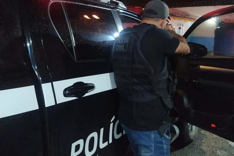 Enteado que matou  padrasto a facadas em Castro é preso pela policia