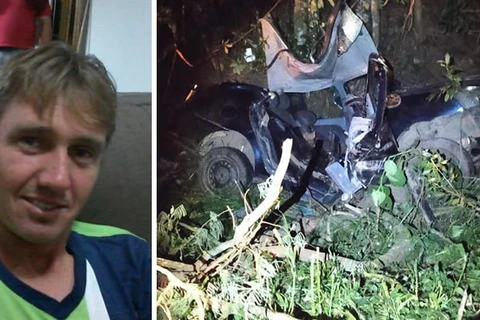 Motorista morre após bater carro em árvore na PR-160, em Prudentópolis