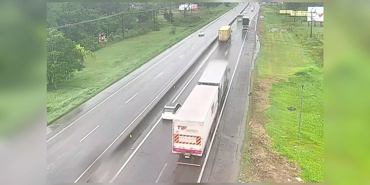 PRF Informa fechamento da BR-376 as 22 horas desta quarta-feira (24)