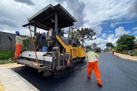 Prefeitura segue com obras do Programa Asfalto Novo nas vilas Cipa e Moisés Lerner