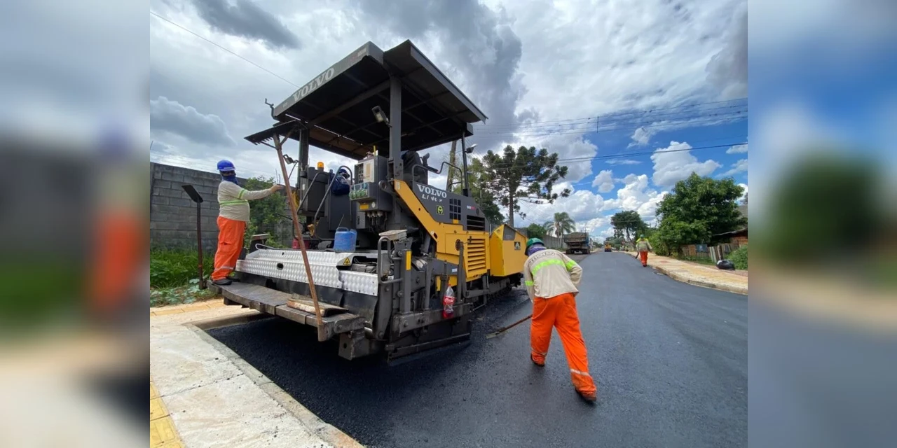 Prefeitura segue com obras do Programa Asfalto Novo nas vilas Cipa e Moisés Lerner