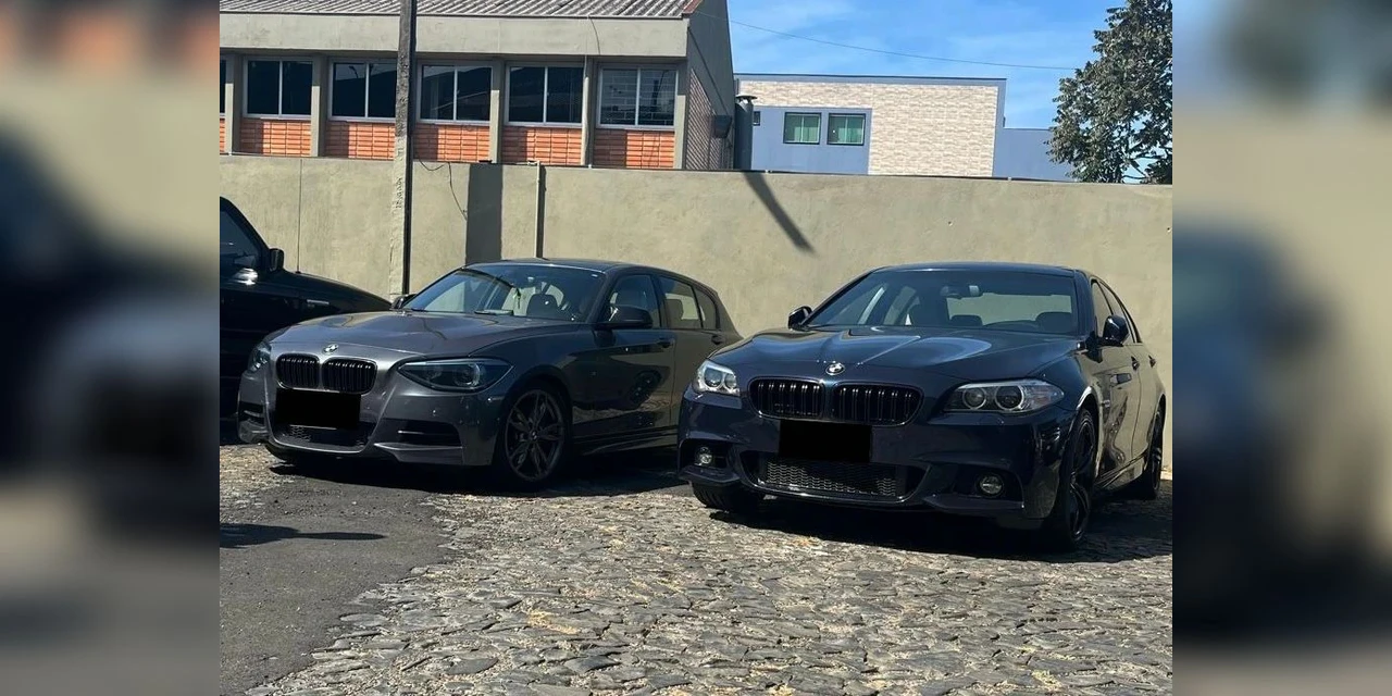 Polícia Civil apreende veículos de luxo utilizados na prática de “rachas” em Ponta Grossa