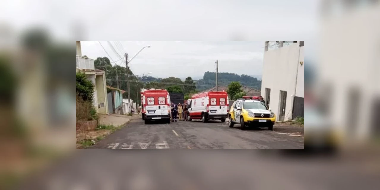 Caminhão dispara e mulher morre atropelada em Teixeira Soares