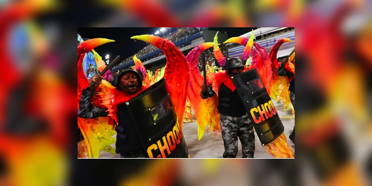 Escola que retratou PMs como diabos recebeu R$ 2,1 mi da Lei Rouanet