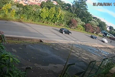 Vídeo mostra acidente grave na PR-160, em Telêmaco Borba