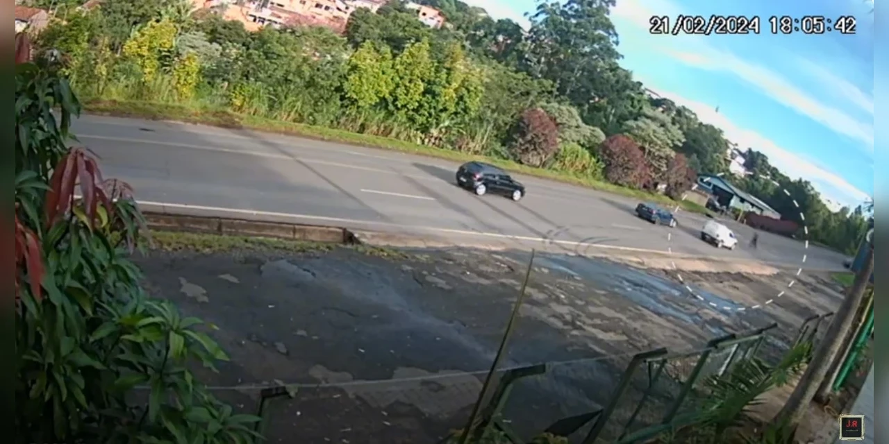 Vídeo mostra acidente grave na PR-160, em Telêmaco Borba