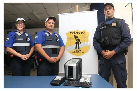 Secretaria de Cidadania e Segurança Pública usa equipamento para identificar motoristas sob efeito de drogas