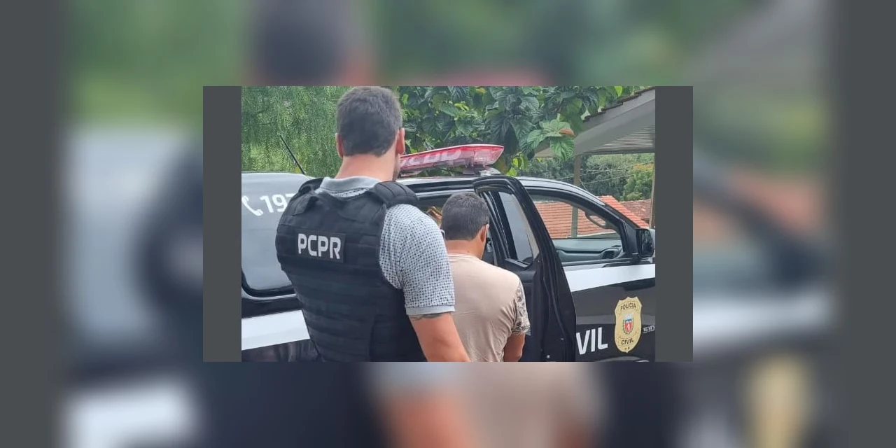 Foragido condenado por estupro de vulnerável é preso em Irati