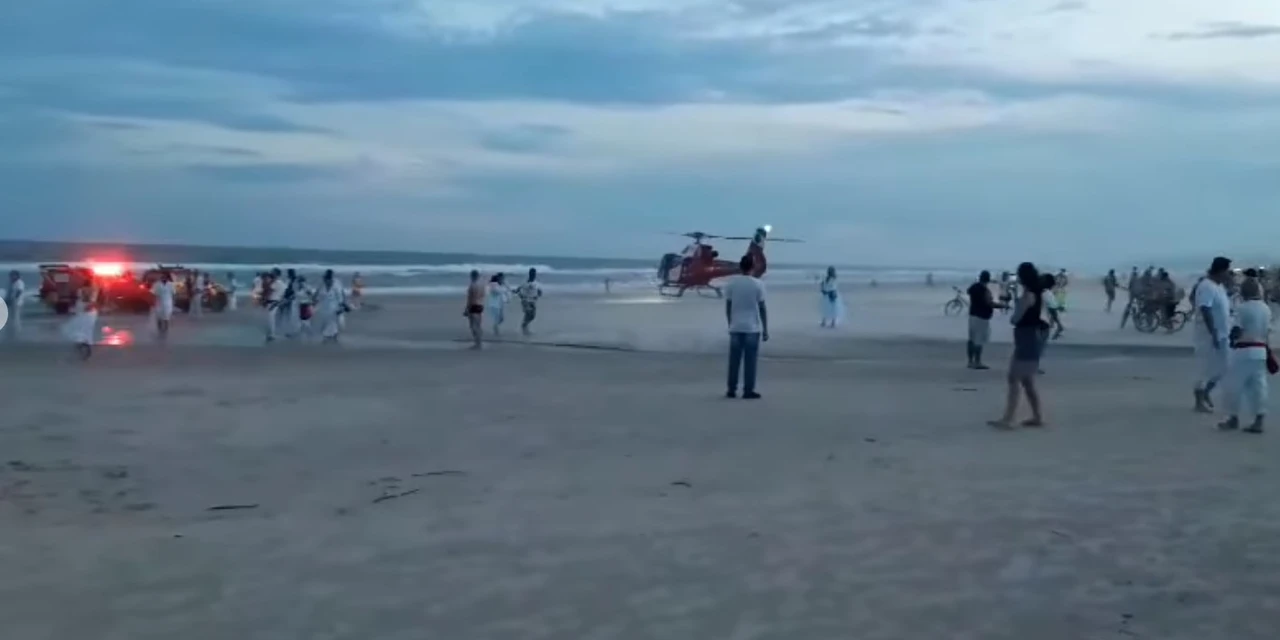 Homem morre afogado durante ritual de umbanda no Litoral do Paraná