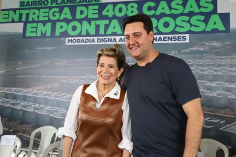 Elizabeth se reúne com governador Ratinho Jr. e reafirma pré-candidatura à prefeitura