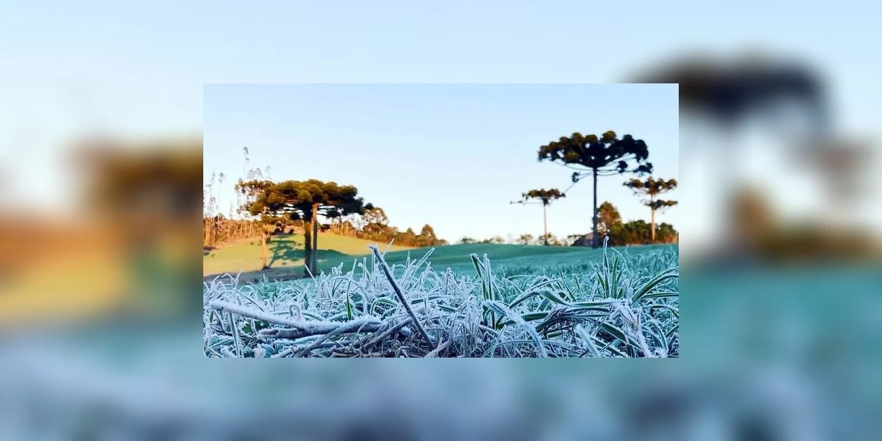 Inmet aponta fenômenos adversos típicos do outono como geada e neve