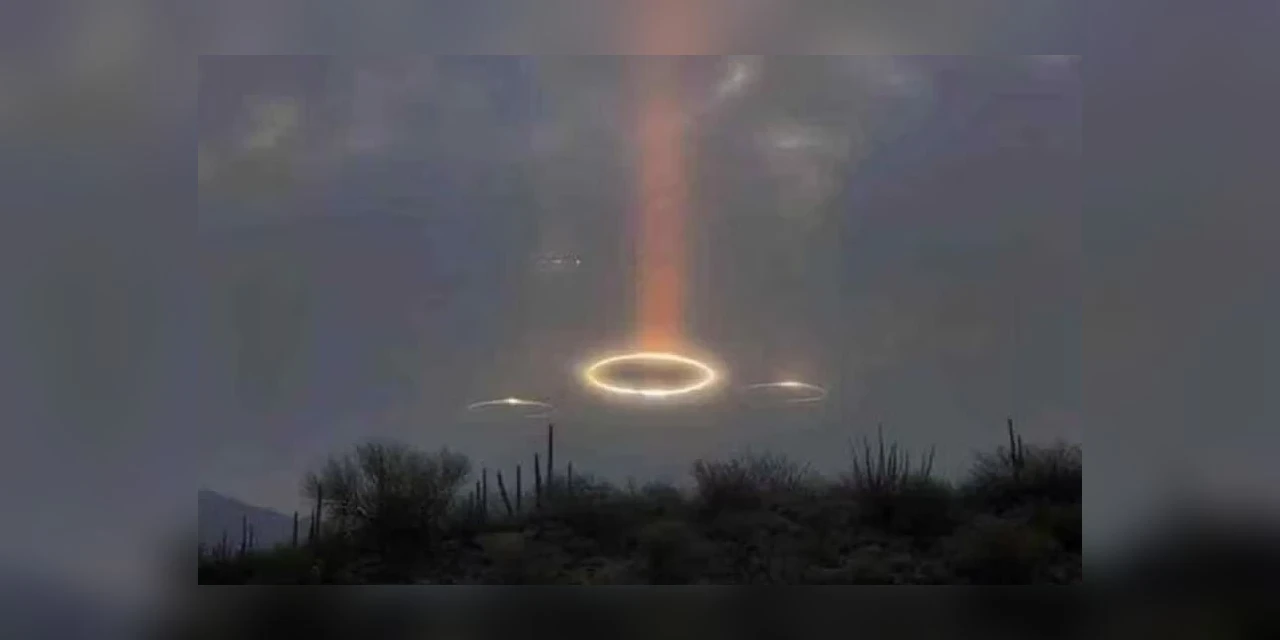 'Óvnis' em forma de anel luminoso são vistos no céu do Arizona e ligados a teoria da conspiração