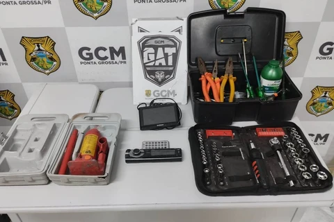 GCM recupera objetos furtados na Nova Rússia, em PG