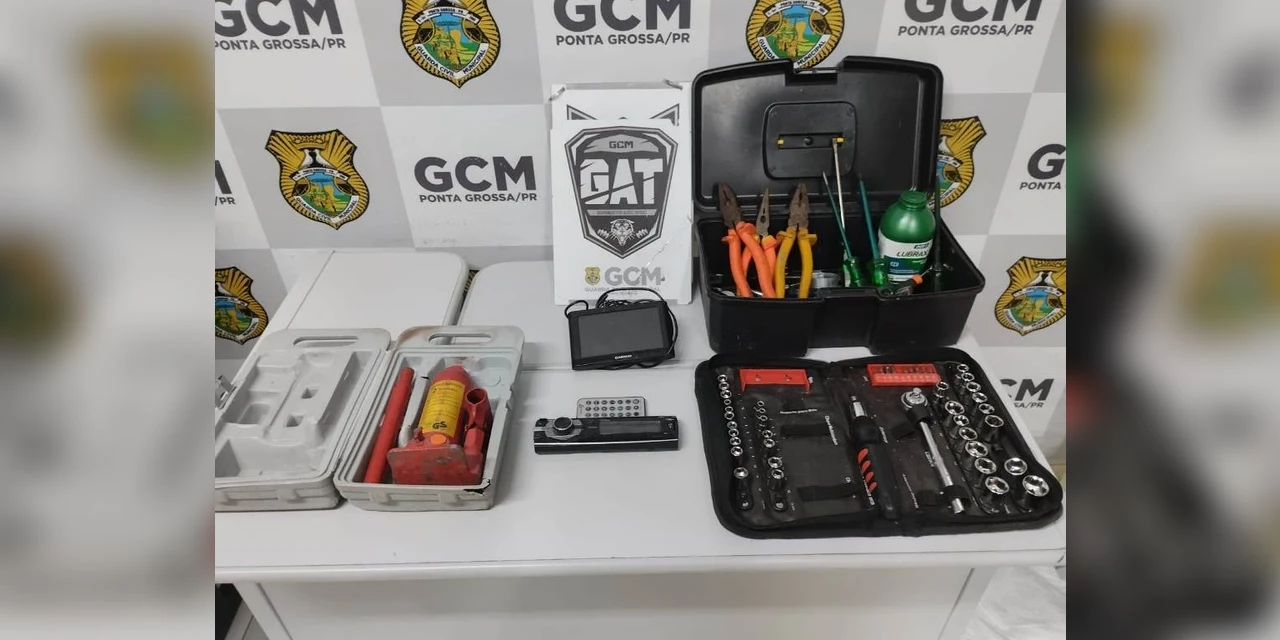 GCM recupera objetos furtados na Nova Rússia, em PG