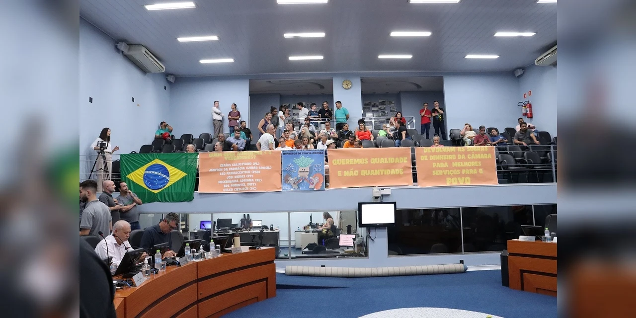 Câmara de Ponta Grossa volta atrás e desiste de aumentar número de vereadores