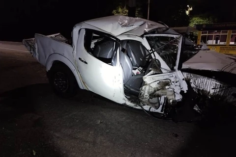 Motorista morre após caminhonete capotar próximo ao viaduto Santa Maria em PG