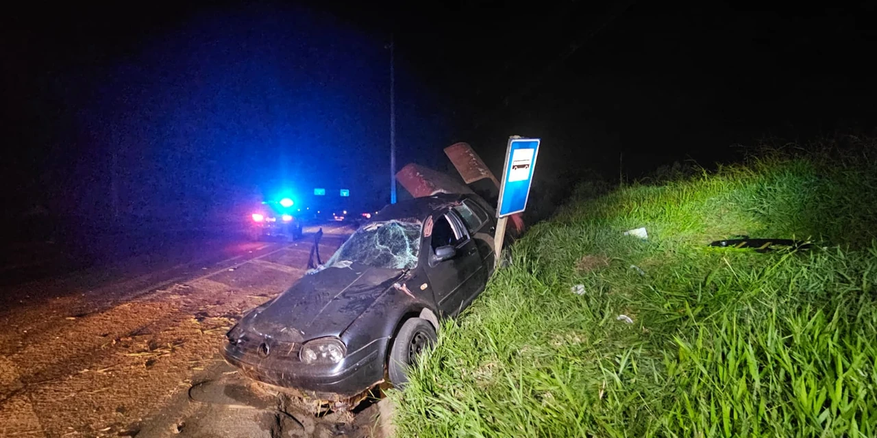Acidente faz uma vitima fatal e deixa outras quatro feridas na BR-373 em Ponta Grossa