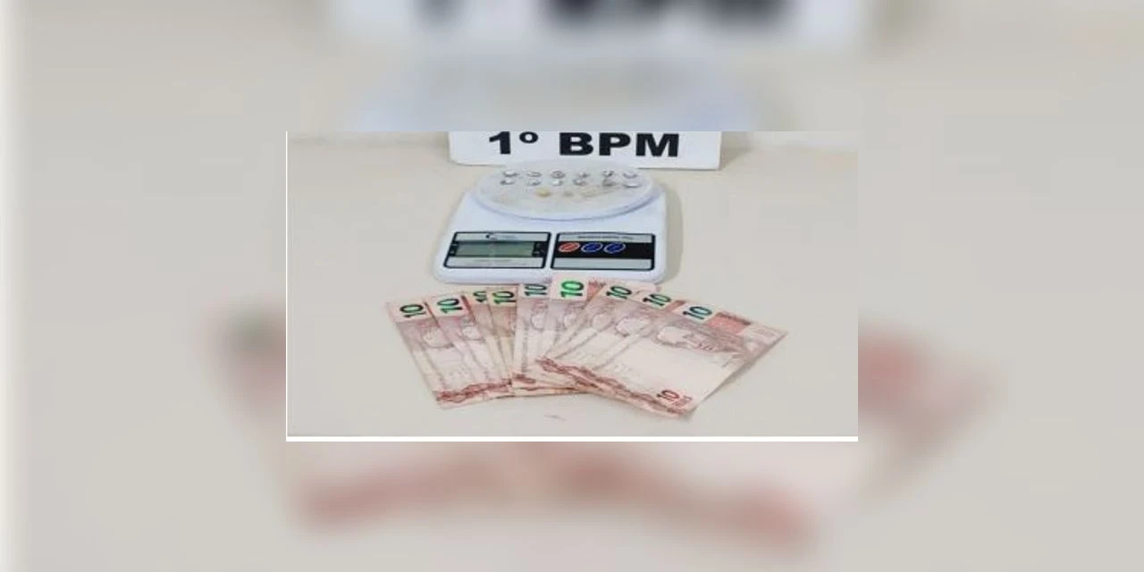 PM encontra drogas e detém morador suspeito de tráfico no centro de PG