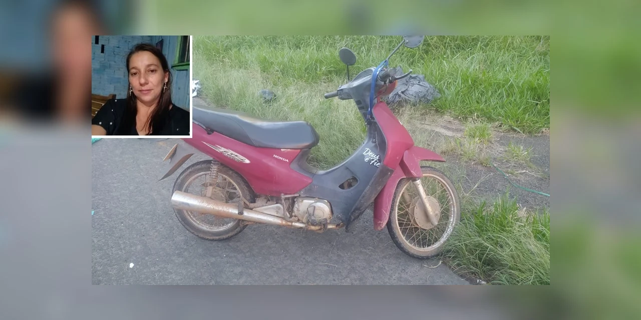 Sepultada mulher que morreu após cair de moto em Ipiranga