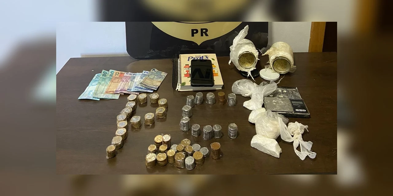 Polícia Civil prende segurança privado por tráfico de drogas em Ivaí