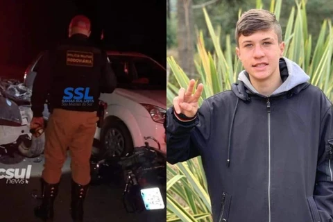 Jovem de 18 anos morre em grave acidente na PR-151 em São Mateus do Sul