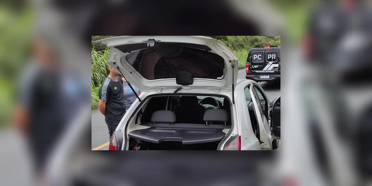 Polícia Civil prende suspeito de tráfico de drogas, adulteração de veículo e uso de entorpecente, na região