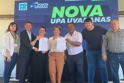 Prefeita Elizabeth assina Ordem de Serviço para construção da UPA Uvaranas
