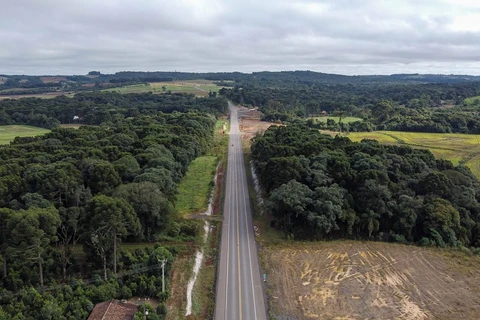 Ratinho Junior inaugura nova pavimentação da PR-364 entre São Mateus do Sul e Irati