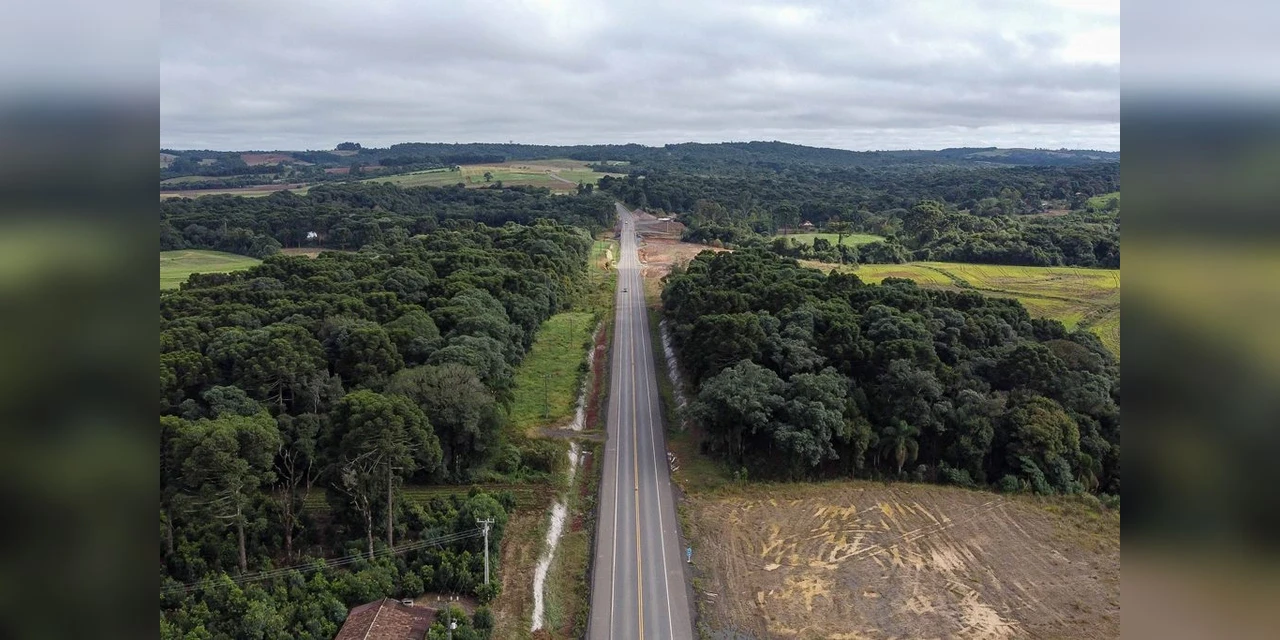 Ratinho Junior inaugura nova pavimentação da PR-364 entre São Mateus do Sul e Irati