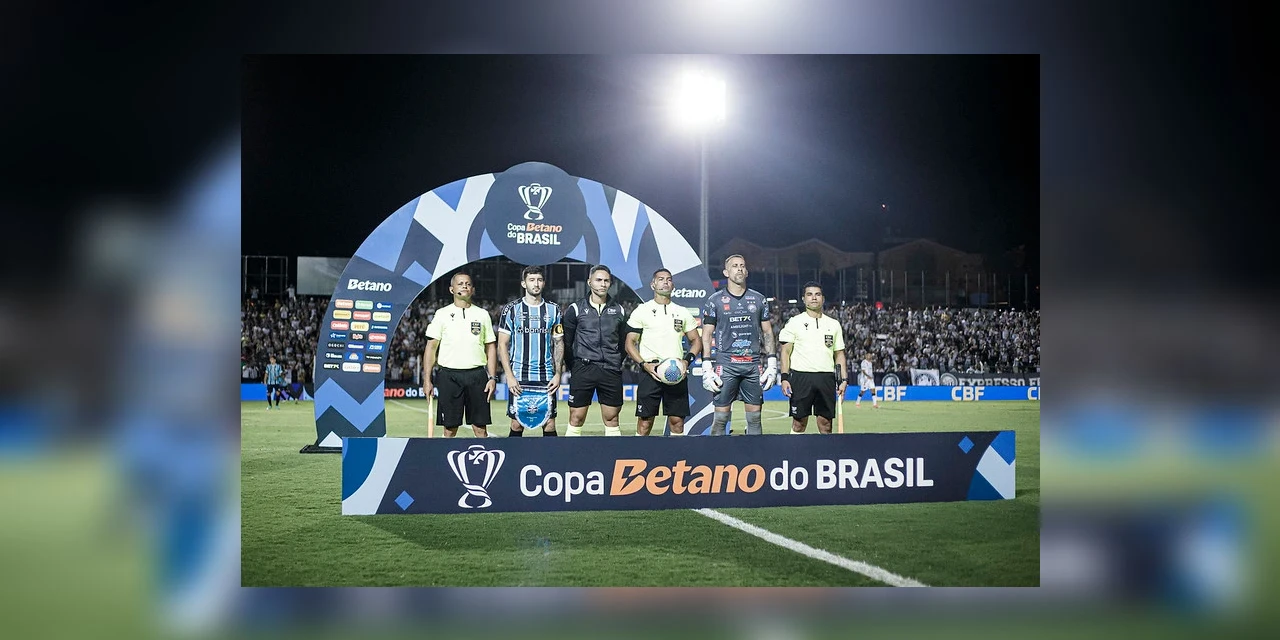 Operário empata com o Grêmio pela terceira fase da Copa do Brasil