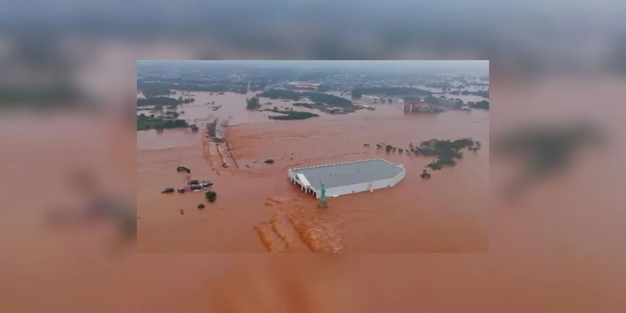 Barragem não suporta acumulo de chuvas e rompe no RS