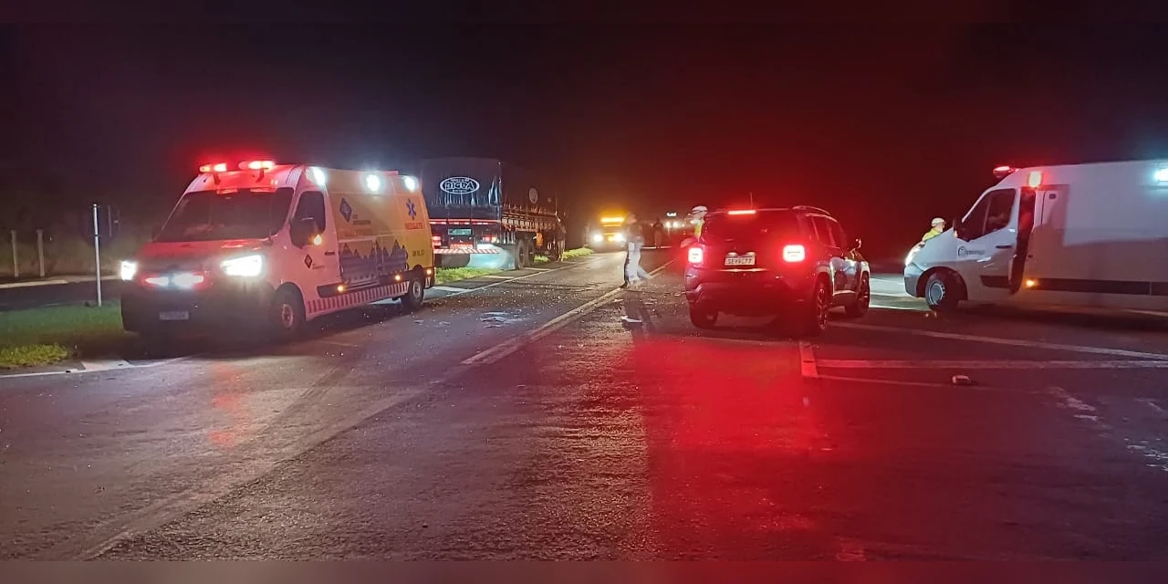 Em duas horas, PRF registra dois acidentes no trevo de Ipiranga