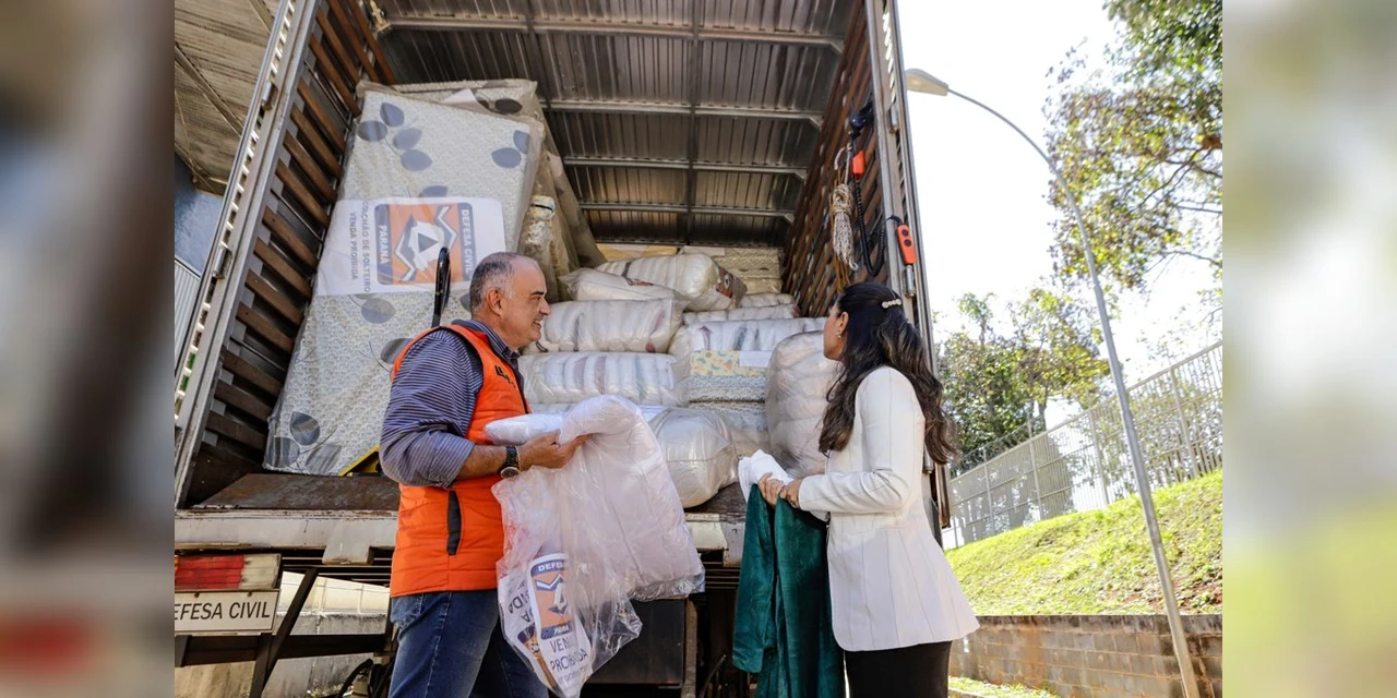 Paraná envia mais de 190 toneladas de donativos para o Rio Grande do Sul