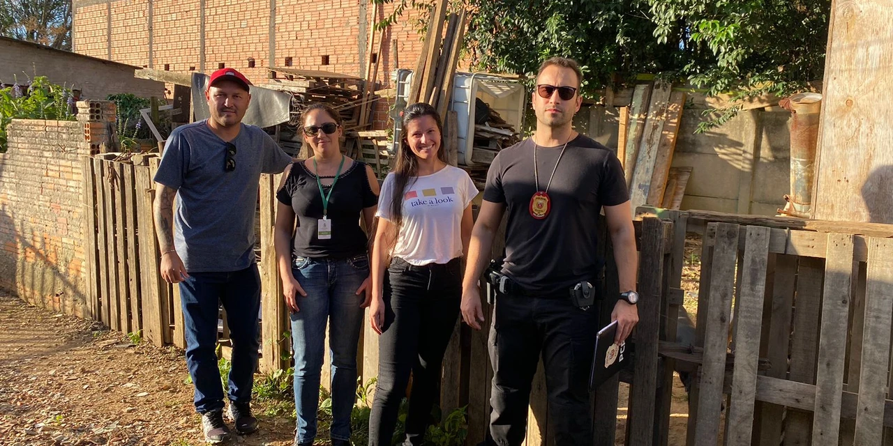 Polícia Civil de Palmeira e Secretaria de Agricultura do município realizam ação no combate aos maus-tratos a animais