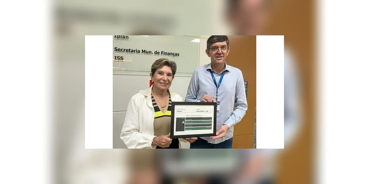 PG conquista pelo 4º ano consecutivo ‘Nota A’ em capacidade de pagamento
