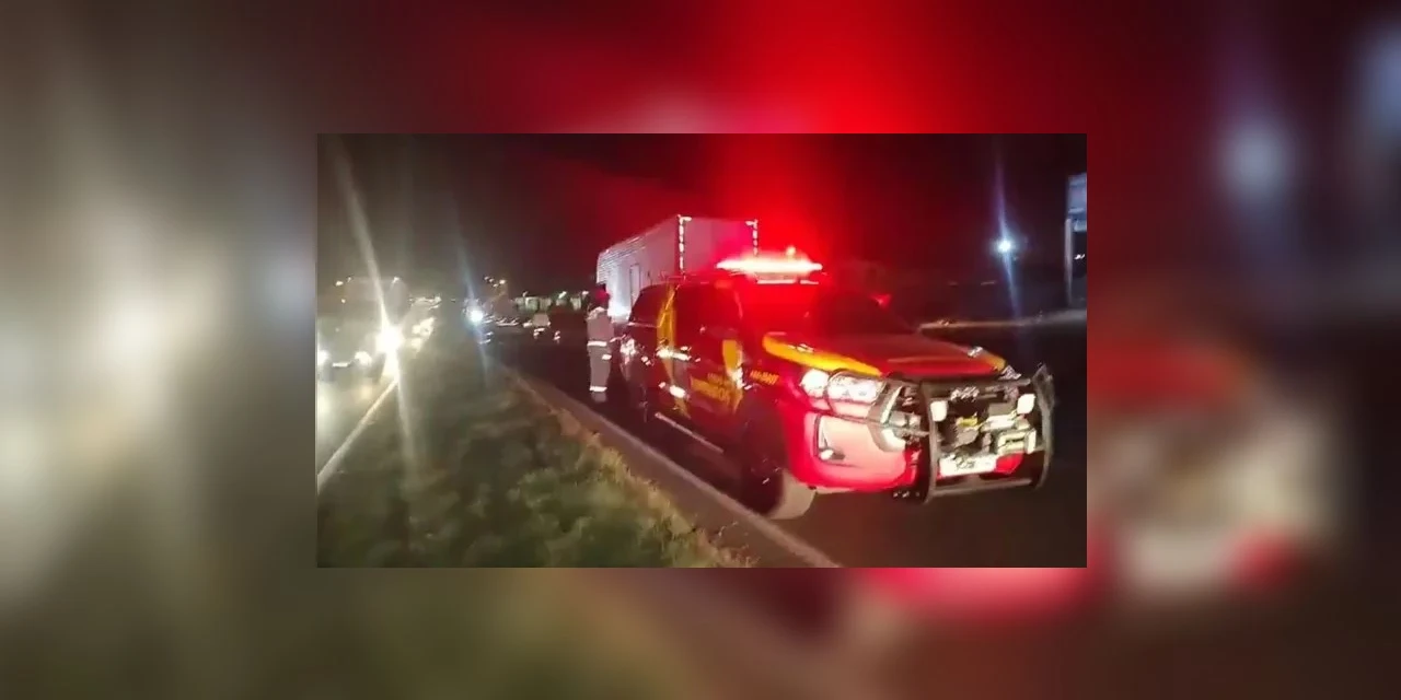 Homem morre atropelado na BR-376, em PG