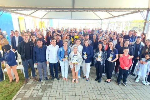 Prefeitura entrega novo CMEI para 100 crianças na Vila Hilgemberg