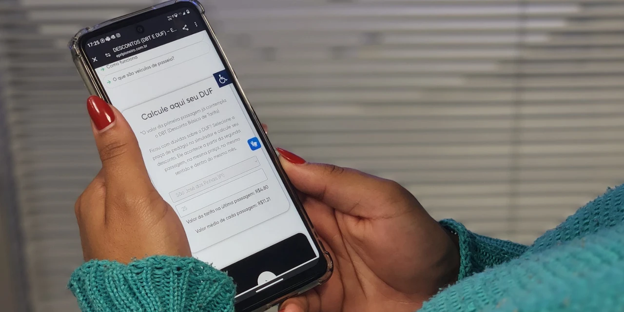 EPR Litoral Pioneiro lança calculadora que  aponta desconto em suas praças 