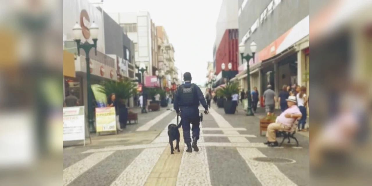 Homem é preso suspeito de passar a mão em partes íntimas de mulher no Calçadão