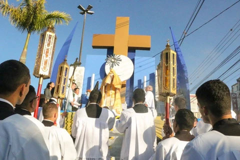 Procissão Corpus Christi será às 14h30 em PG; expectativa é reunir perto de 30 mil pessoas